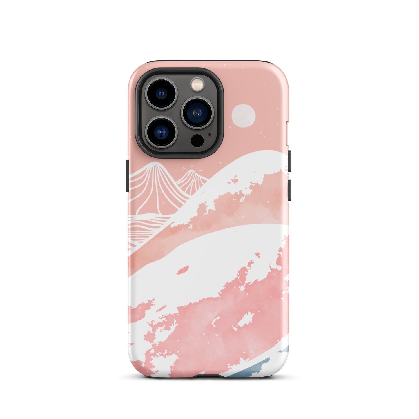 Pink Winter Night iPhone Case iPhone 13 Pro Glossy