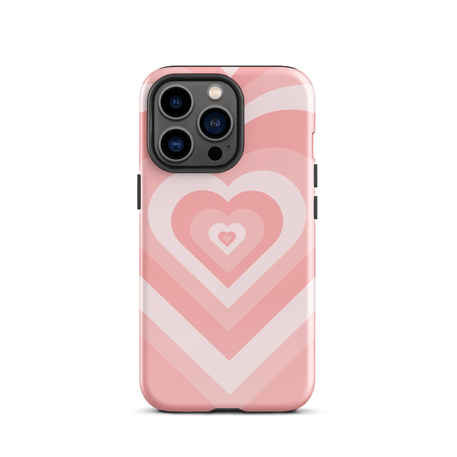 Pink Hearts iPhone Case iPhone 13 Pro Glossy