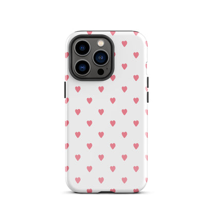 Little Hearts iPhone Case