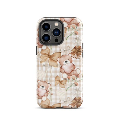 Choco Teddy Bear iPhone Case