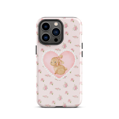 Rosy Bunny iPhone Case