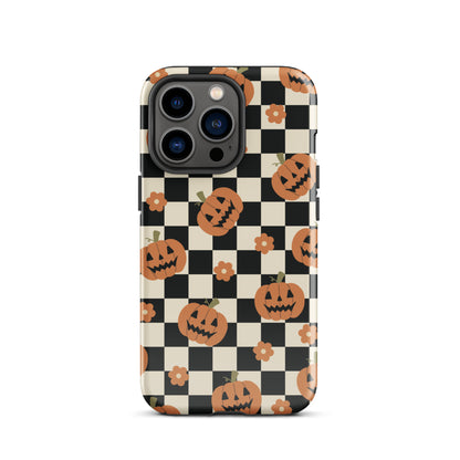 Retro Pumpkins iPhone Case