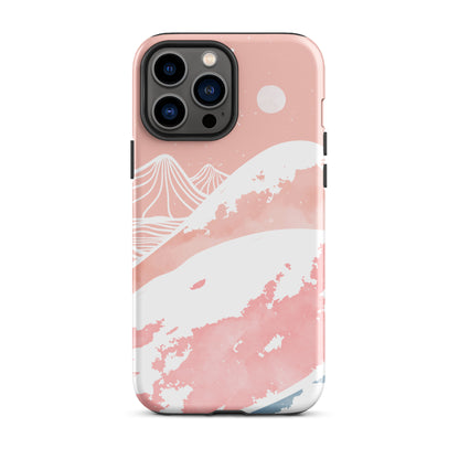 Pink Winter Night iPhone Case iPhone 13 Pro Max Glossy