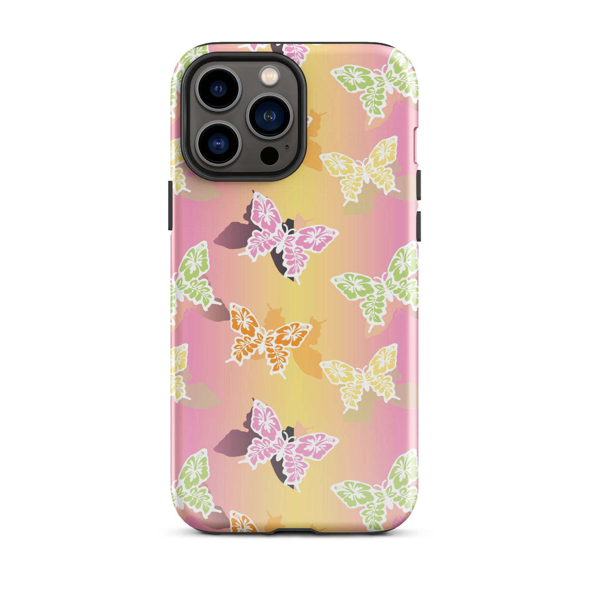 Butterfly Gradient iPhone Case Glossy iPhone 13 Pro Max