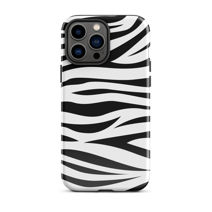Zebra iPhone Case iPhone 13 Pro Max Glossy