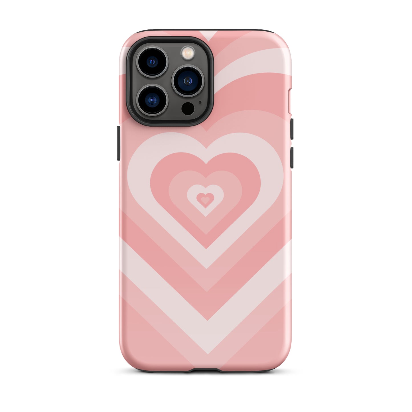 Pink Hearts iPhone Case iPhone 13 Pro Max Glossy