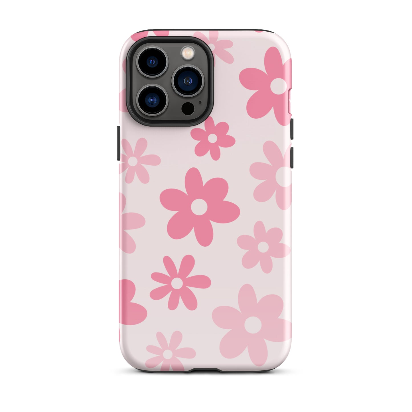 Pink Flower Power iPhone Case