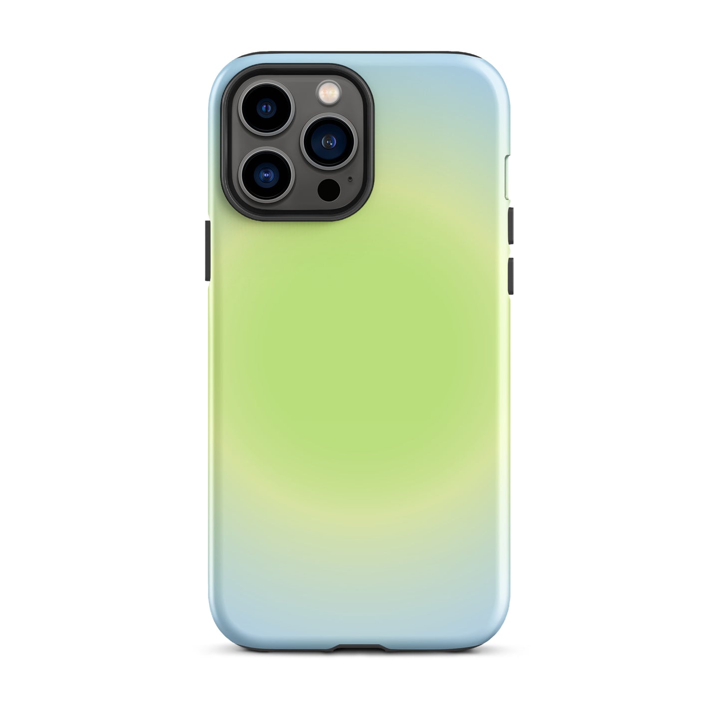Green & Blue Aura iPhone Case