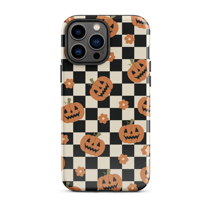 Retro Pumpkins iPhone Case