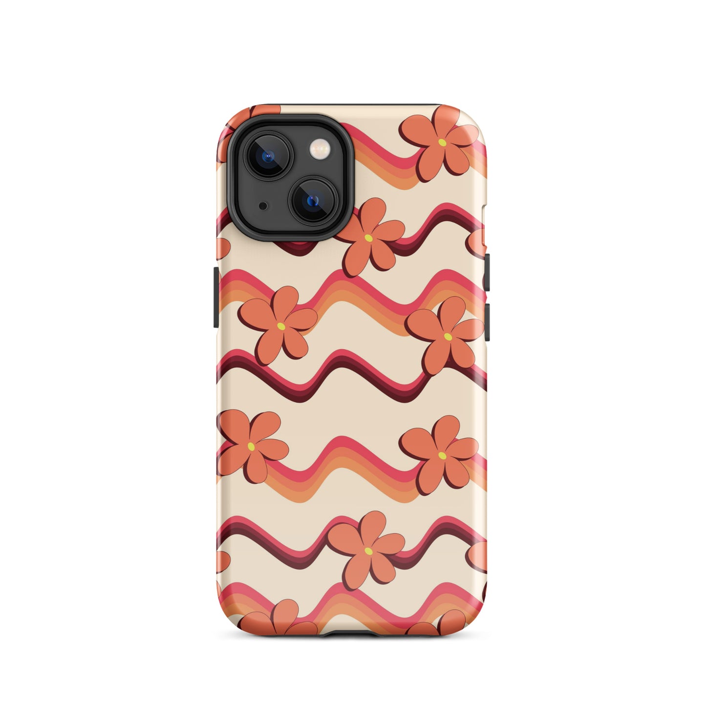 Vintage Flowers iPhone Case iPhone 14 Glossy