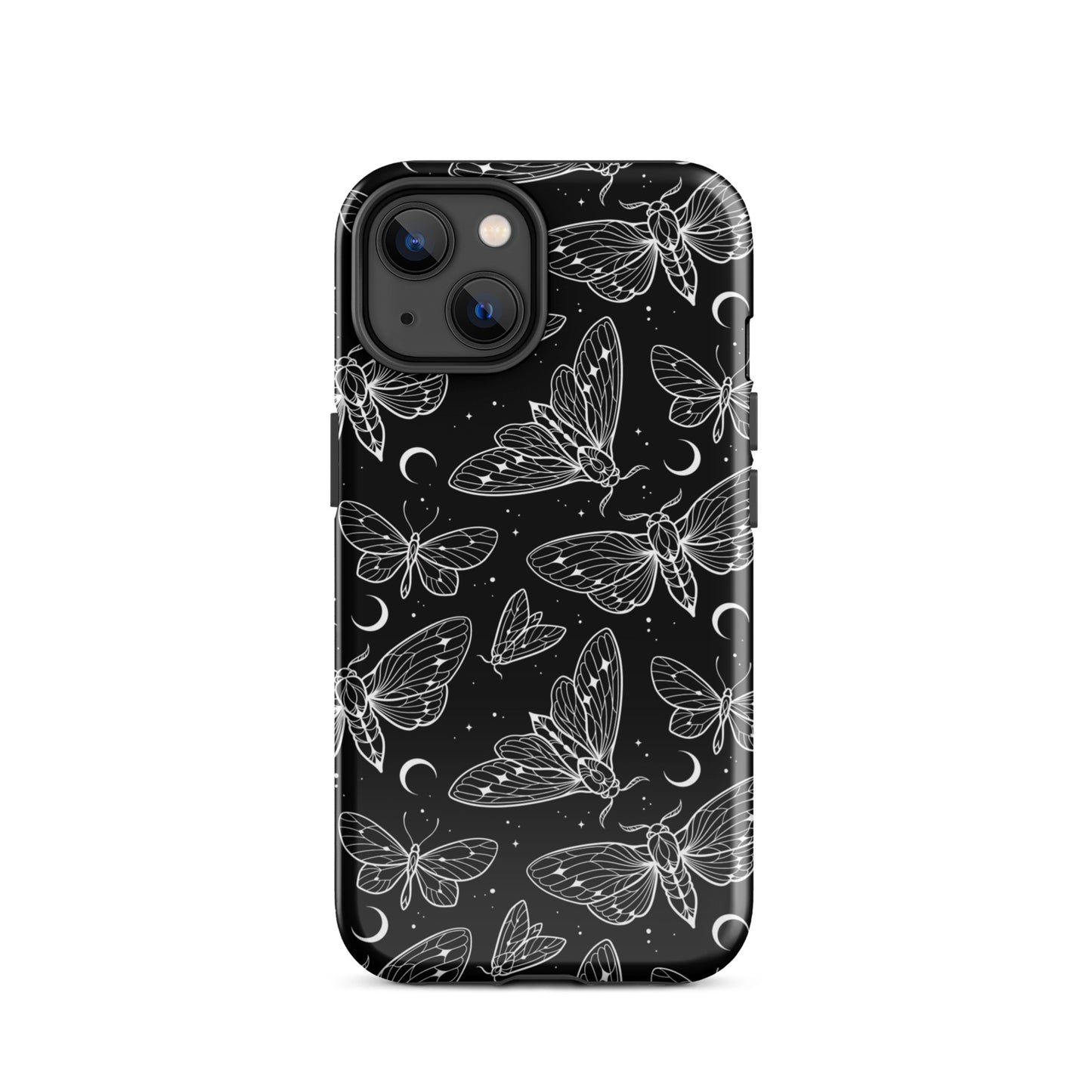 Moon Moth iPhone Case iPhone 14 Glossy