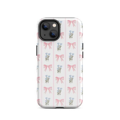 Pink Bows iPhone Case