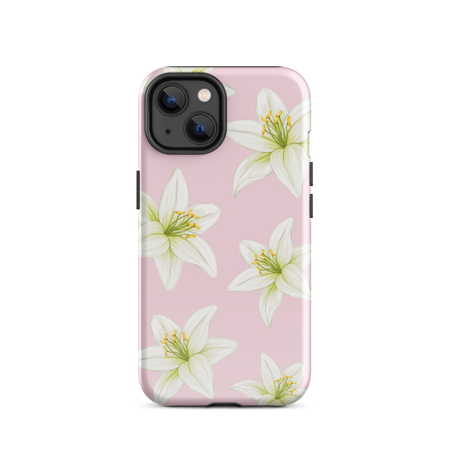 Pink Tiger Lily iPhone Case