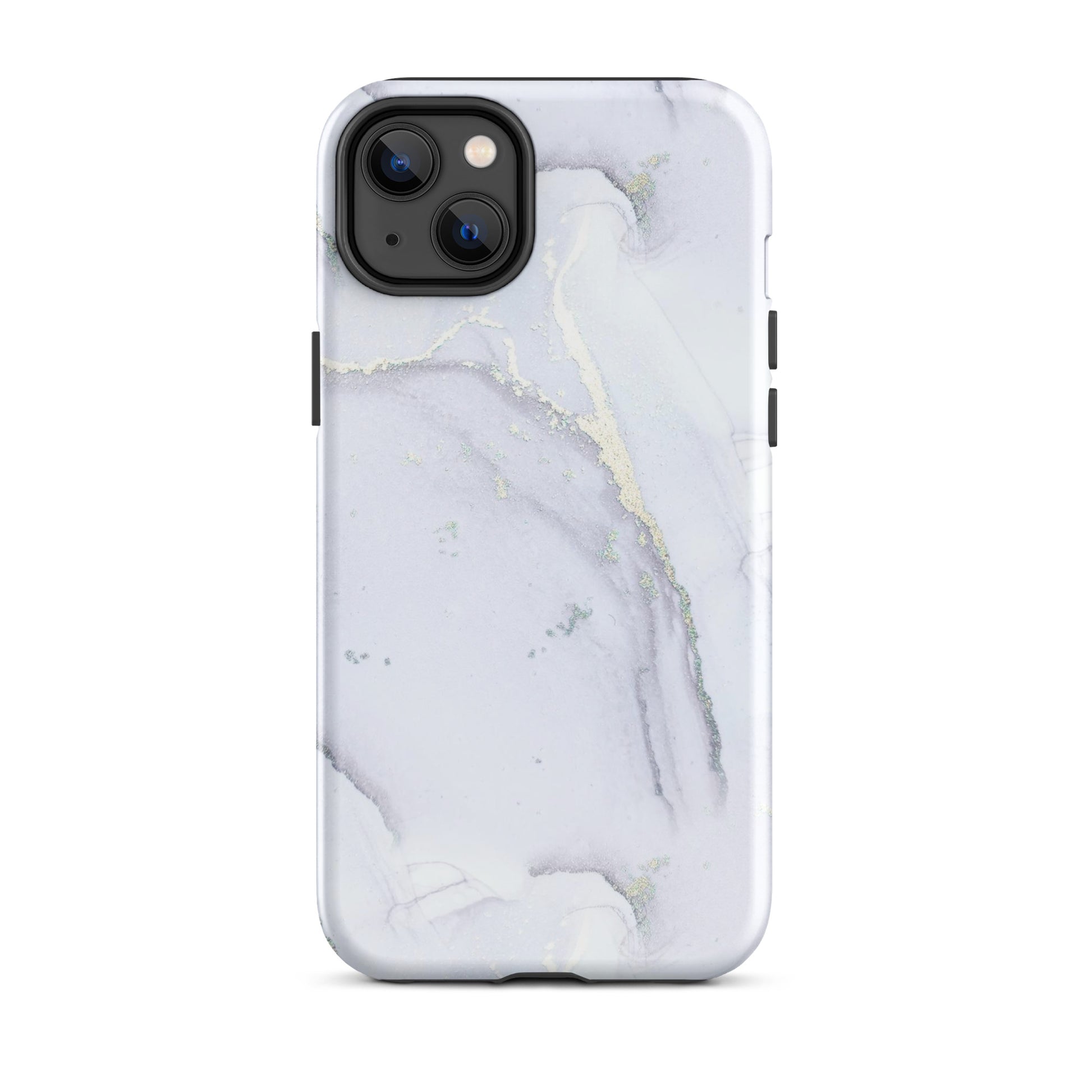 Cloud Marble iPhone Case iPhone 14 Plus Glossy