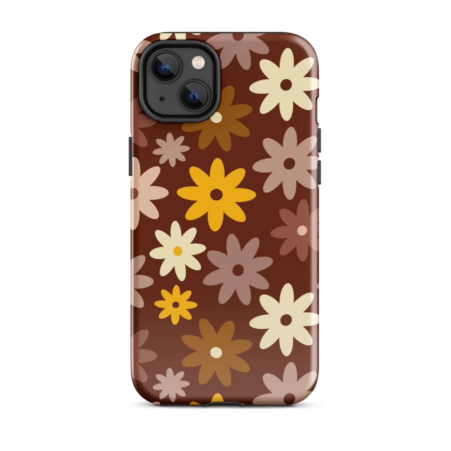 Retro Garden iPhone Case iPhone 14 Plus Glossy