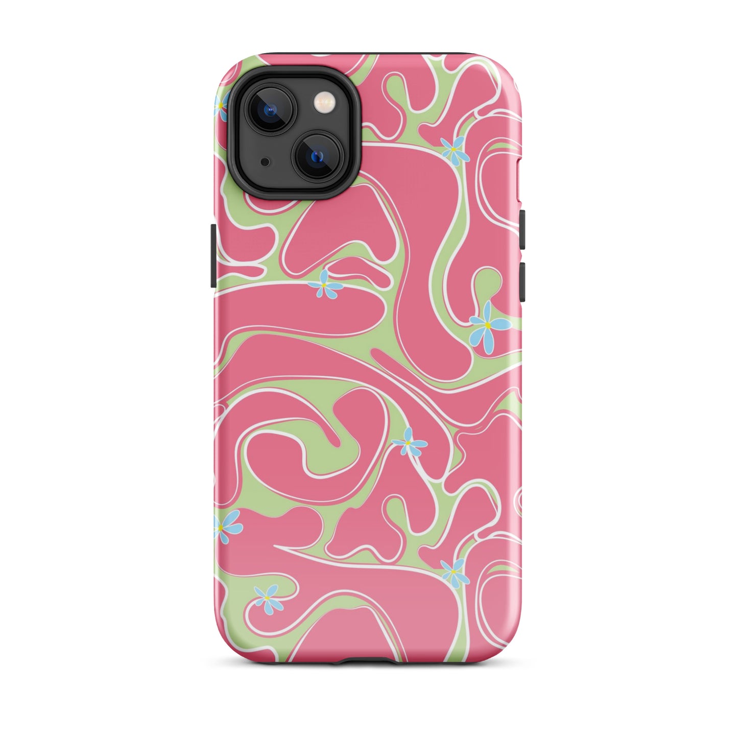 Reef Waves iPhone Case Glossy iPhone 14 Plus