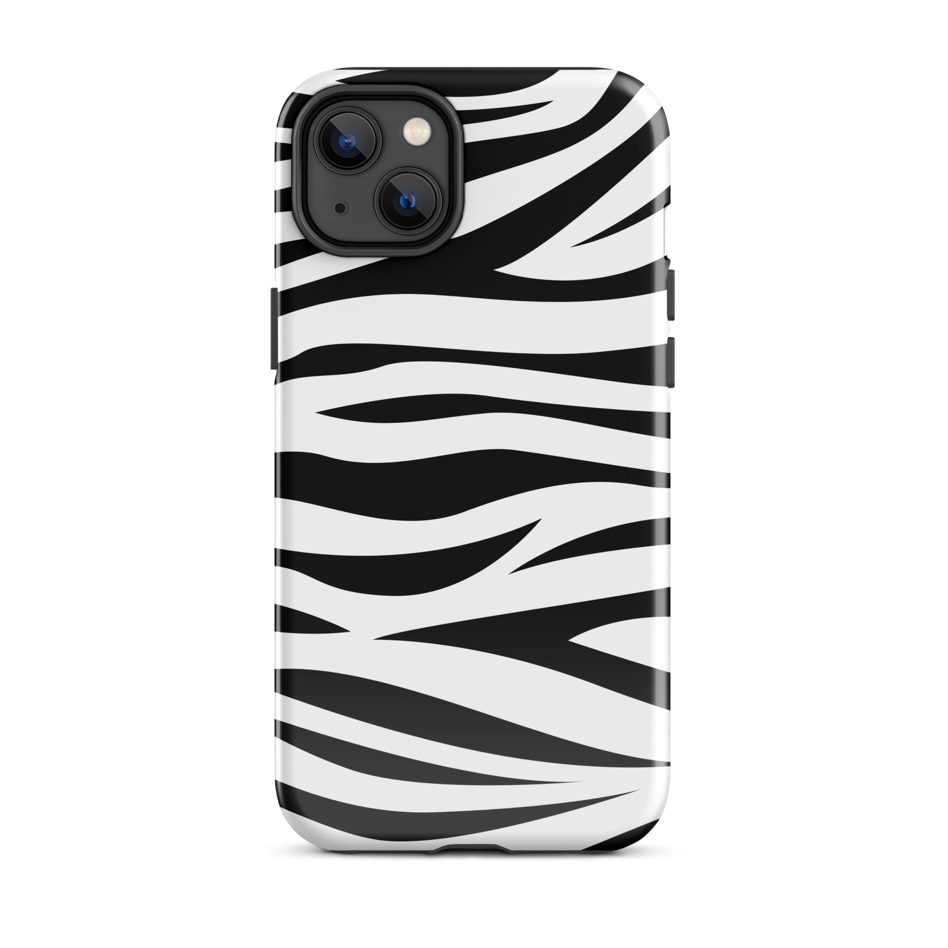 Zebra iPhone Case iPhone 14 Plus Glossy