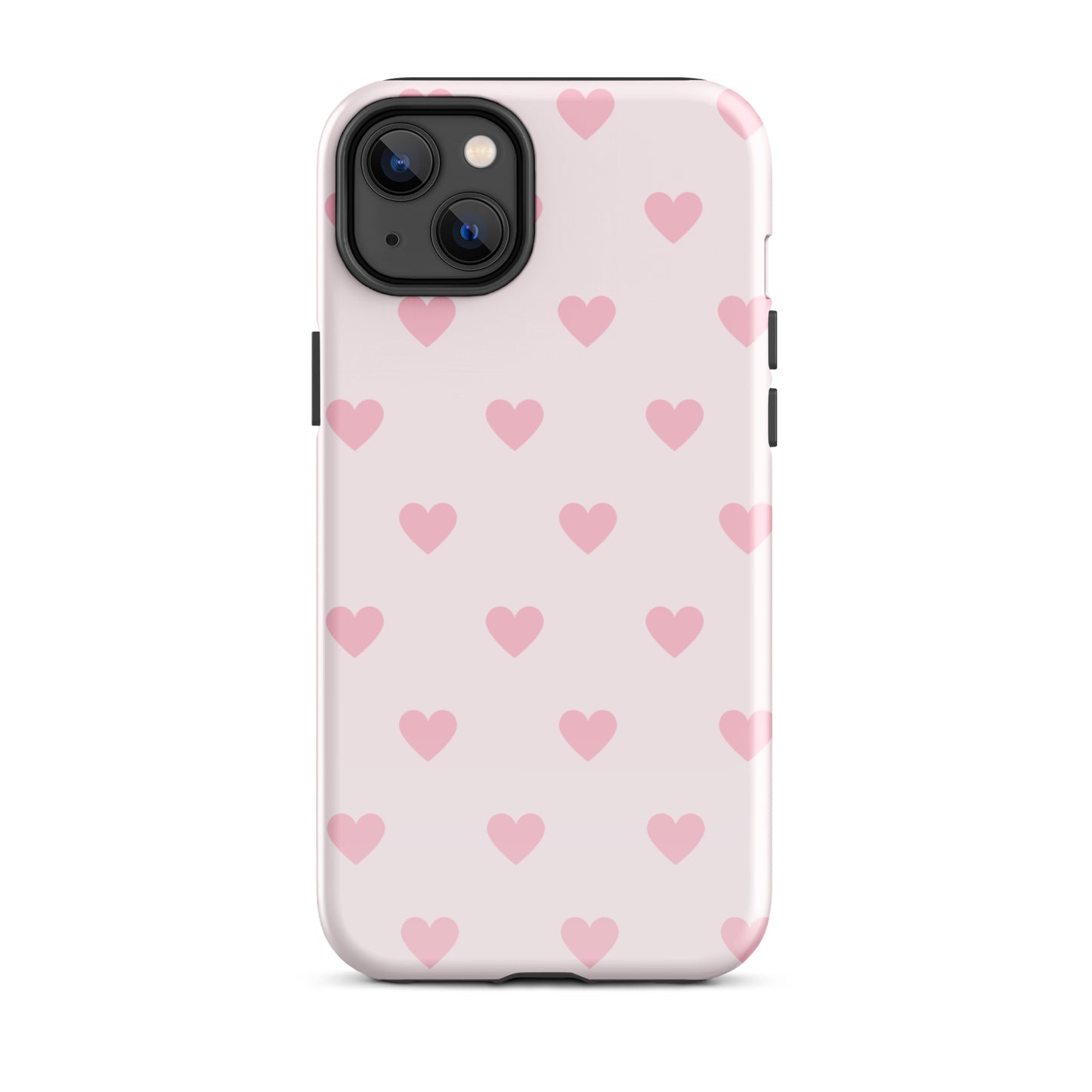 Light Pink Hearts iPhone Case