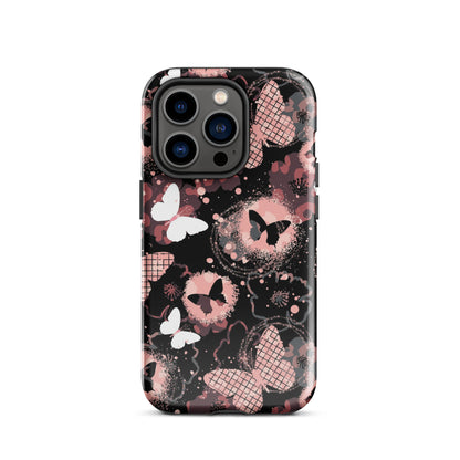 Butterfly Energy iPhone Case Glossy iPhone 14 Pro