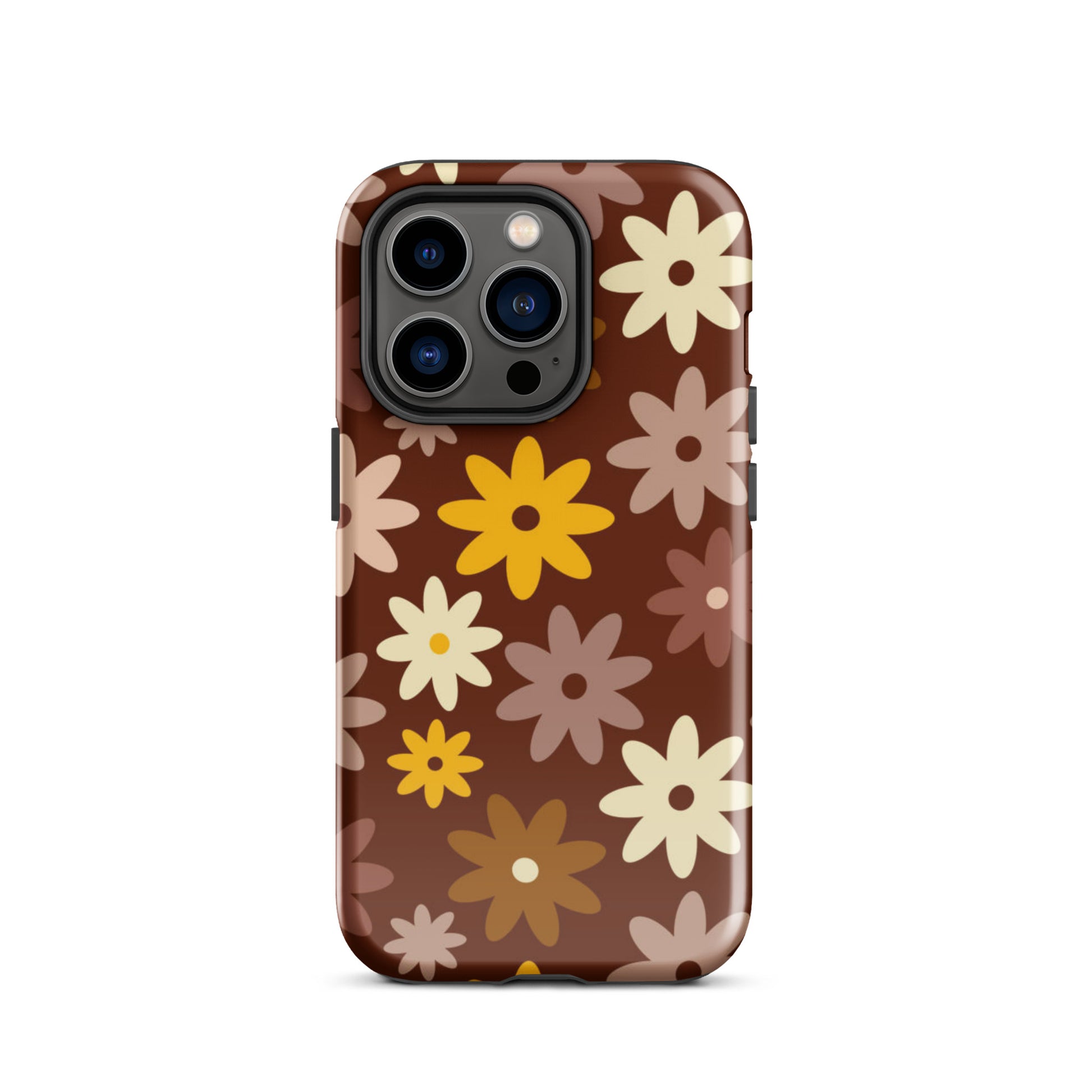 Retro Garden iPhone Case iPhone 14 Pro Glossy