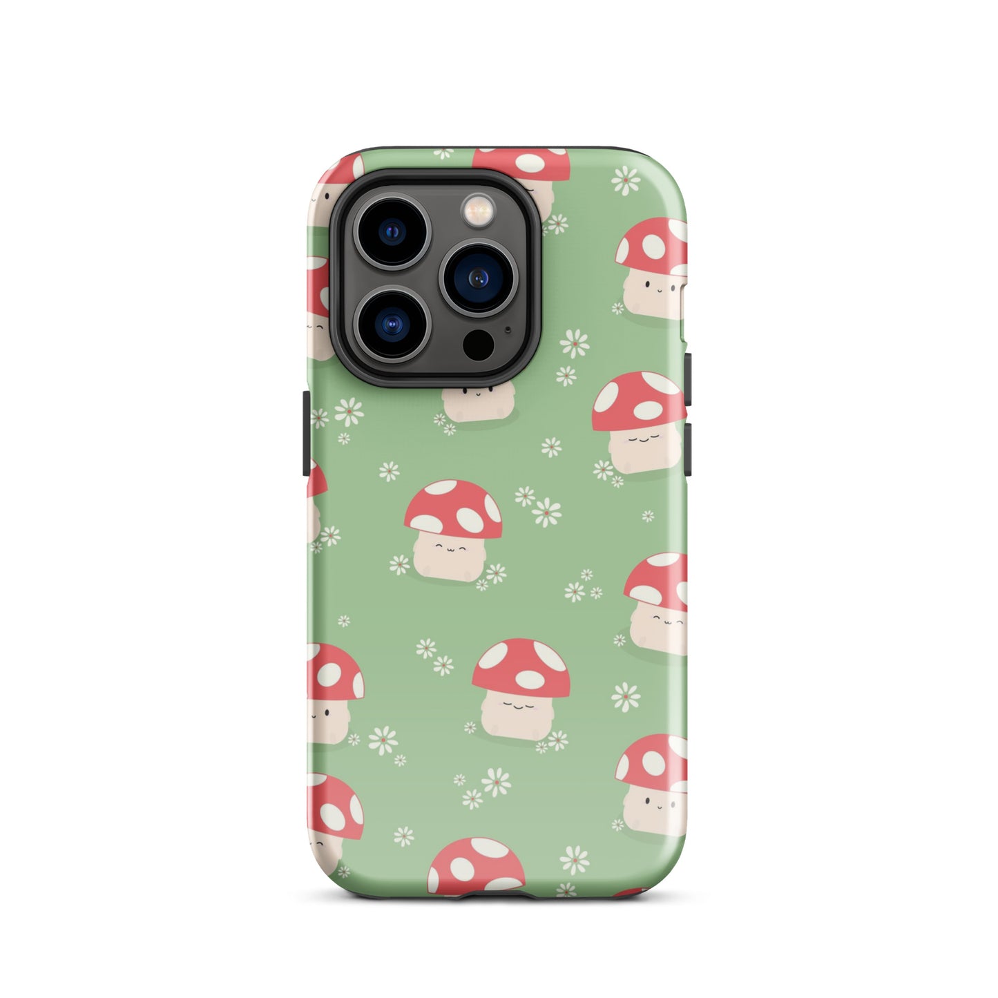 Mushroom Friends iPhone Case iPhone 14 Pro Glossy