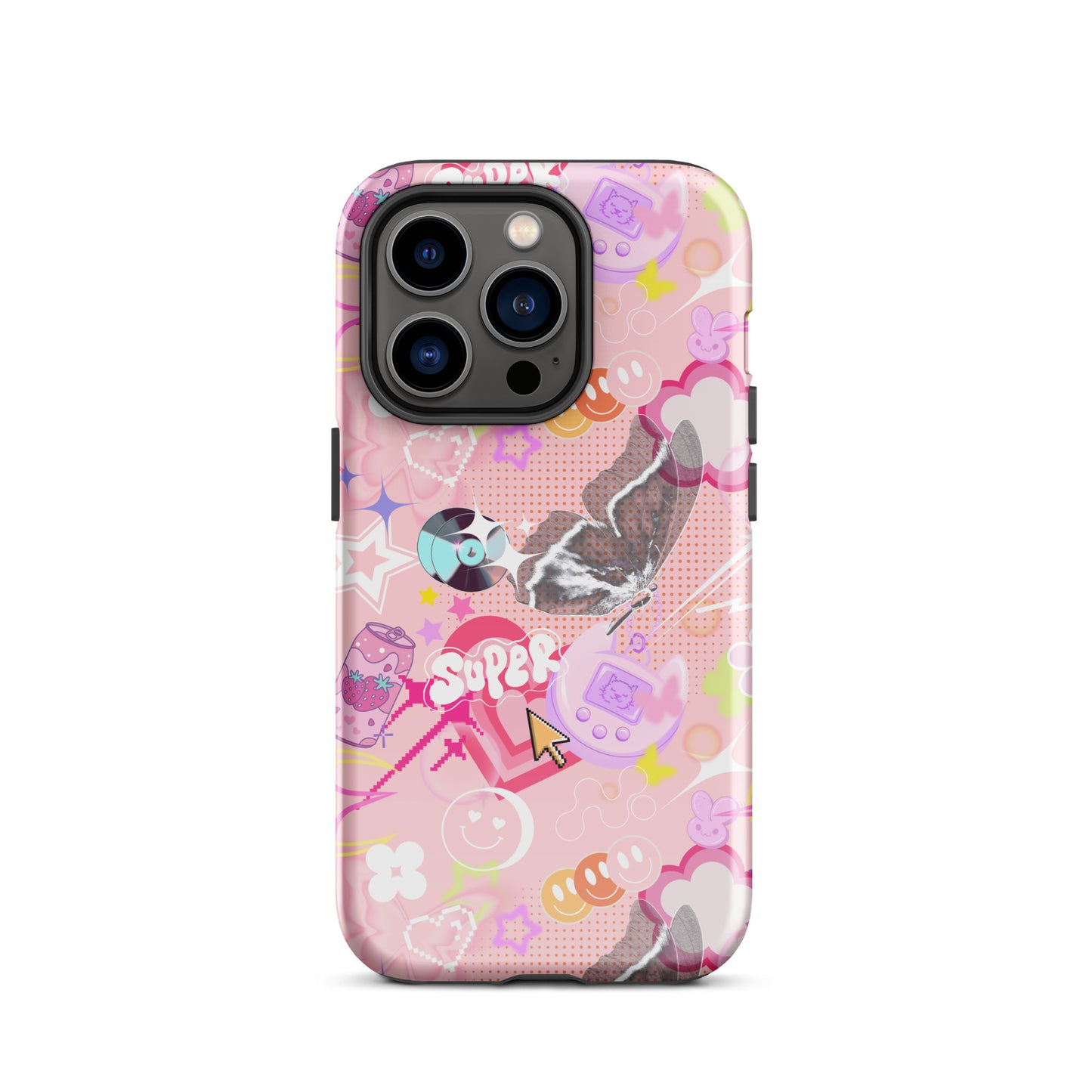 Y2K Pink Retro iPhone Case