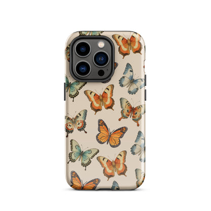 Vintage Butterflies iPhone Case