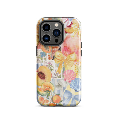 Coquette Summer Collage iPhone Case