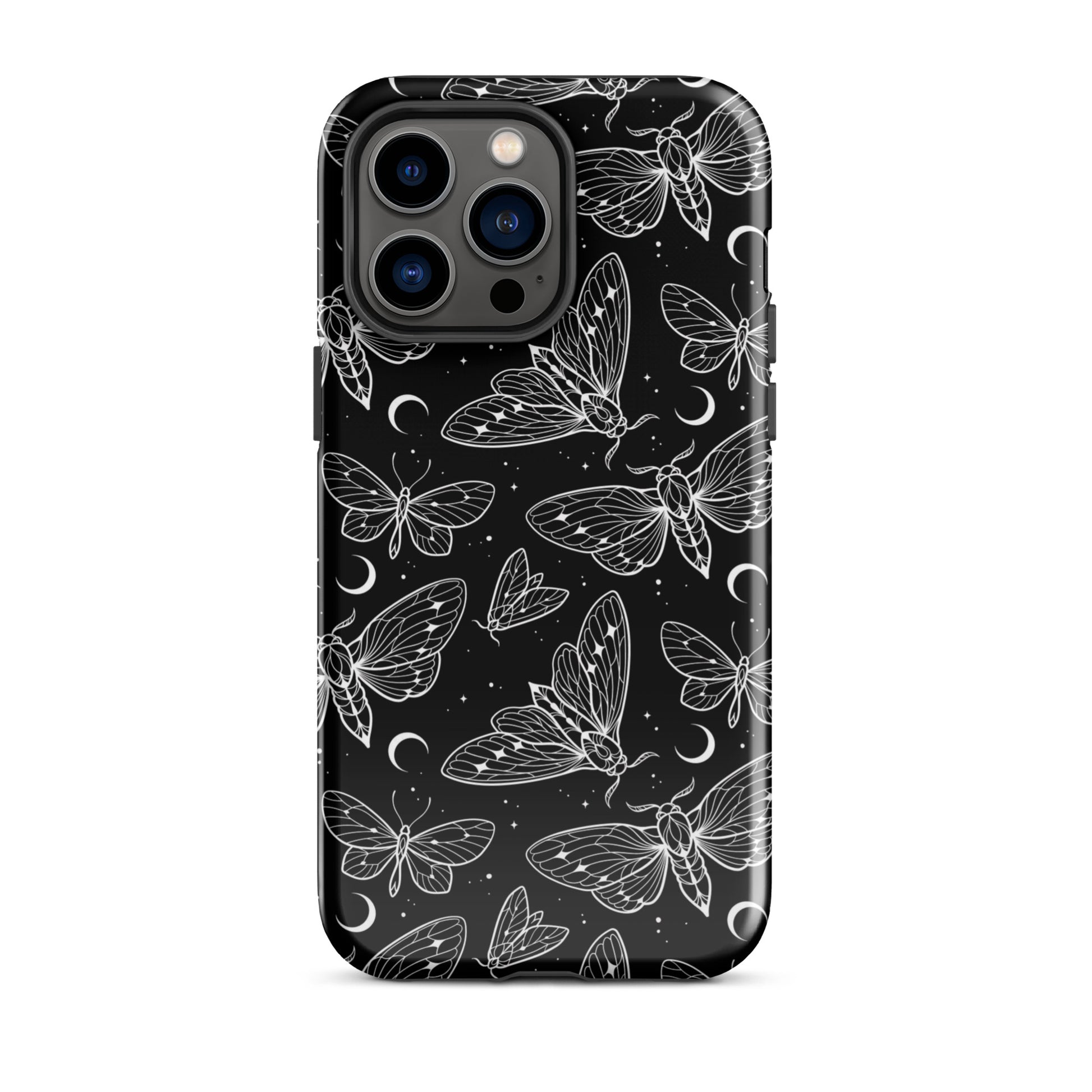 Moon Moth iPhone Case iPhone 14 Pro Max Glossy