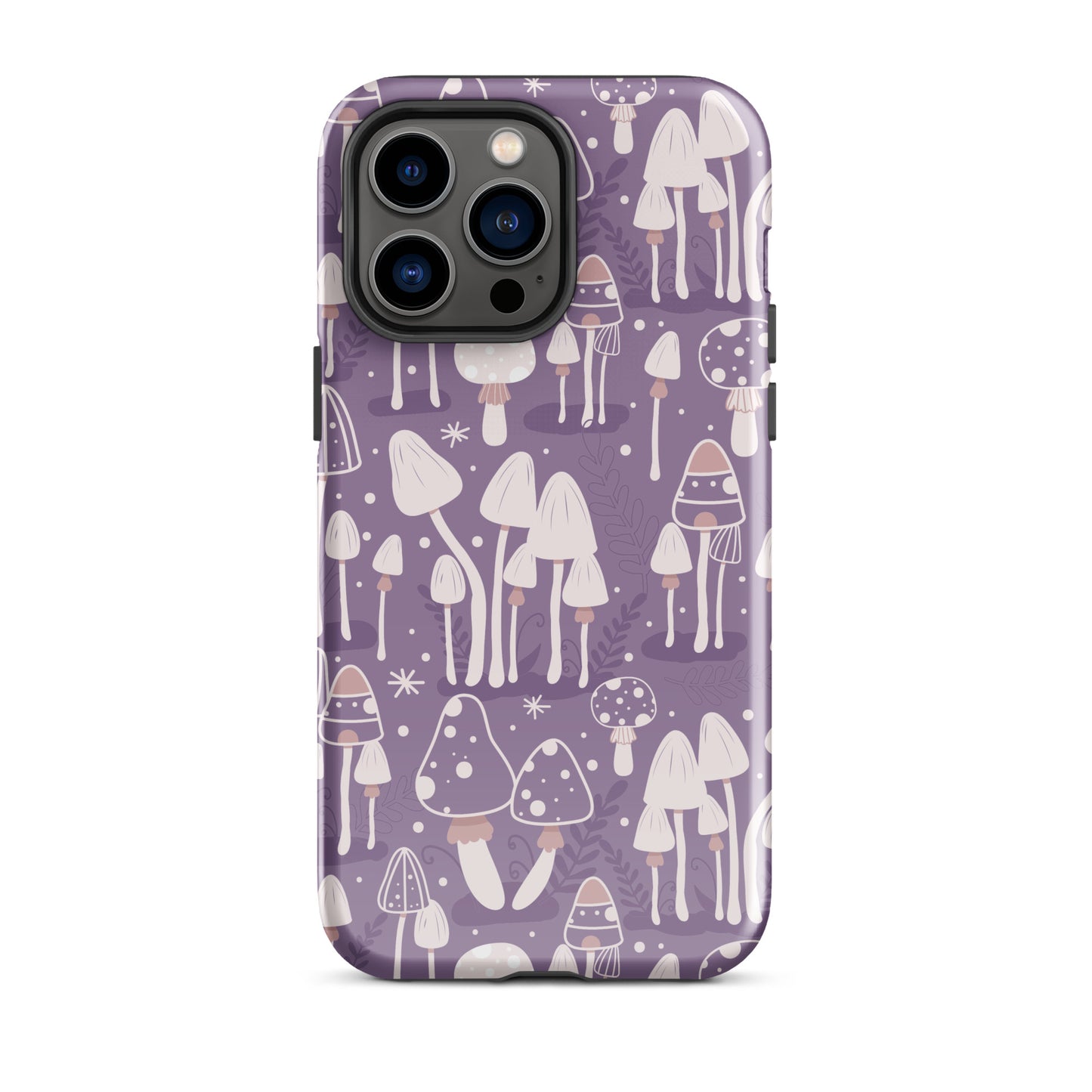 Mushroom Meadow iPhone Case iPhone 14 Pro Max Glossy