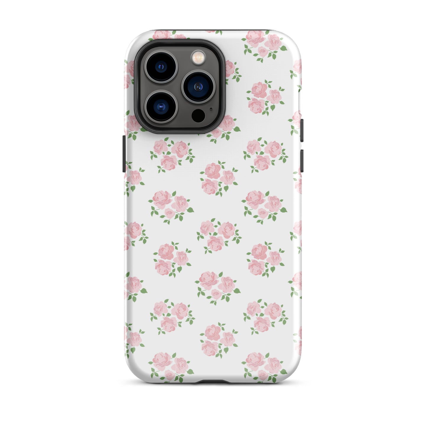 Pink Roses iPhone Case iPhone 14 Pro Max Glossy