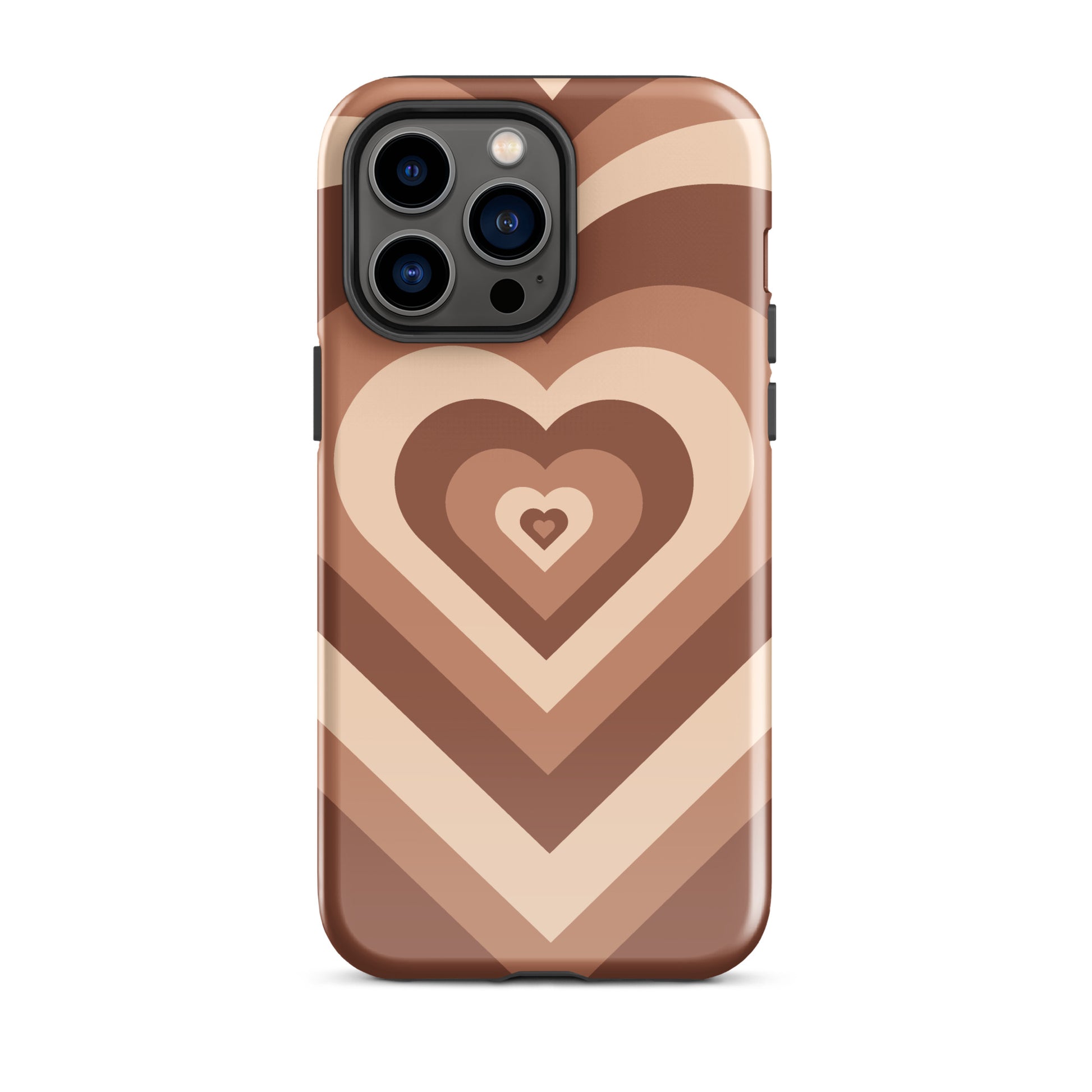 Choco Hearts iPhone Case iPhone 14 Pro Max Glossy