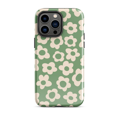 Green Las Flores iPhone Case iPhone 14 Pro Max Glossy