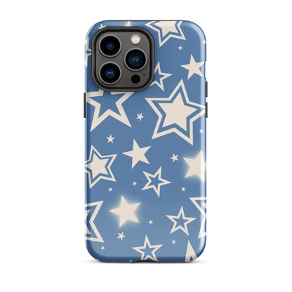 Blue Stardust iPhone Case