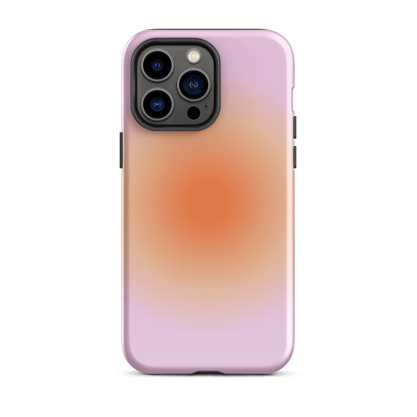Orange & Purple Aura iPhone Case