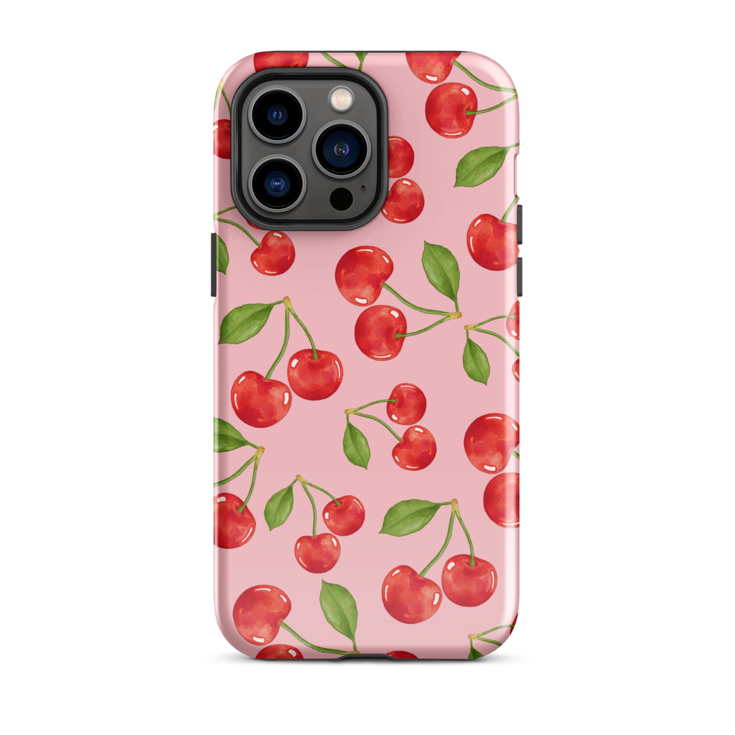 Cherry Rain iPhone Case