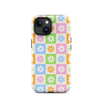 Floral Party iPhone Case iPhone 15 Glossy