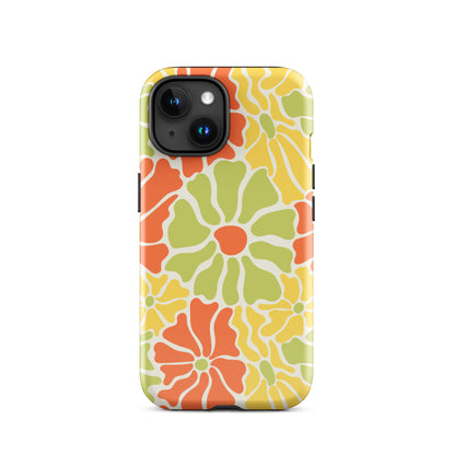 Sun Patch iPhone Case iPhone 15 Glossy