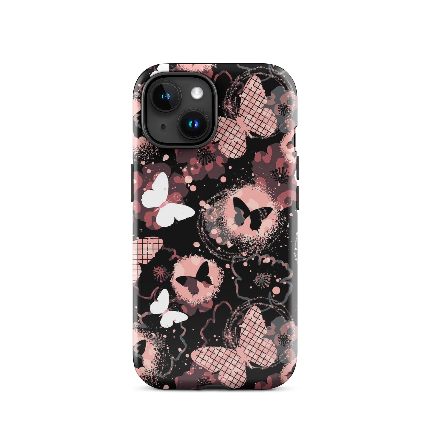 Butterfly Energy iPhone Case Glossy iPhone 15