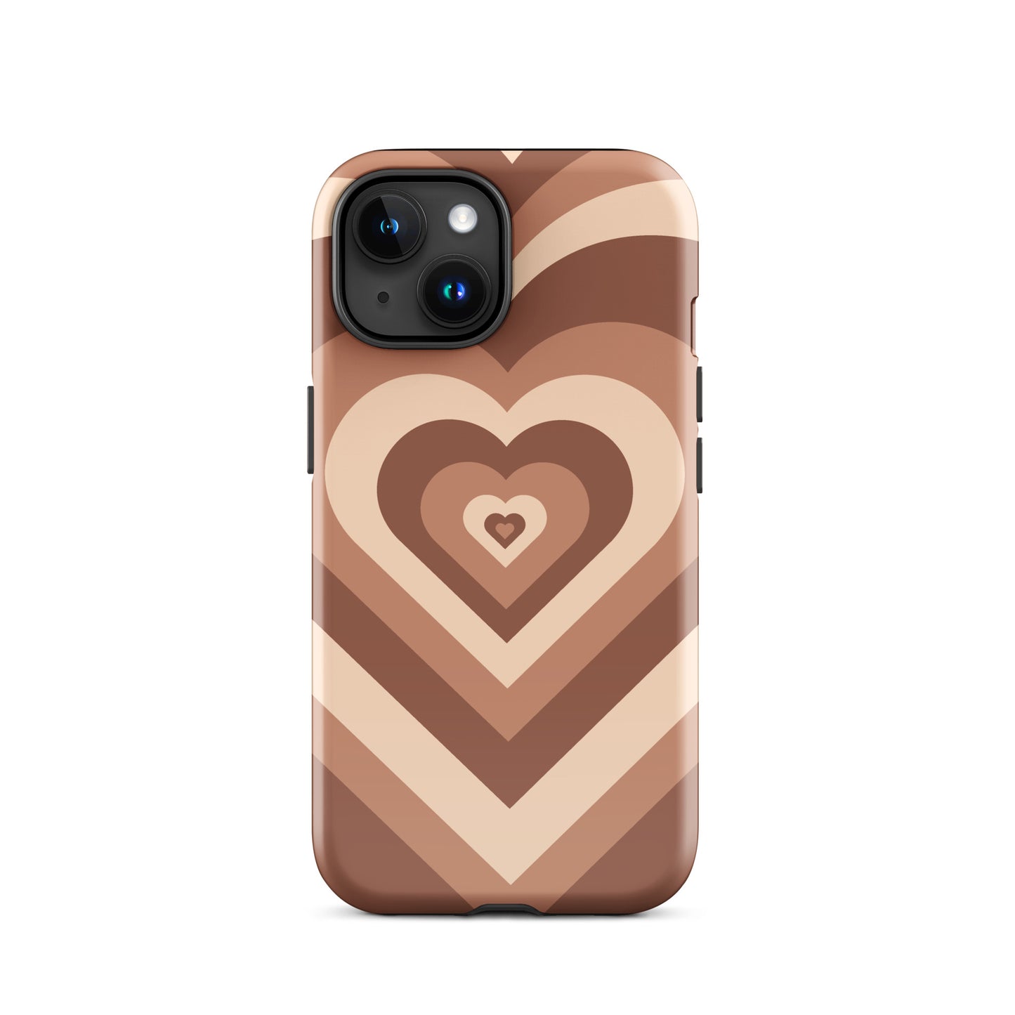 Choco Hearts iPhone Case iPhone 15 Glossy
