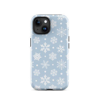 Snowflakes iPhone Case iPhone 15 Glossy