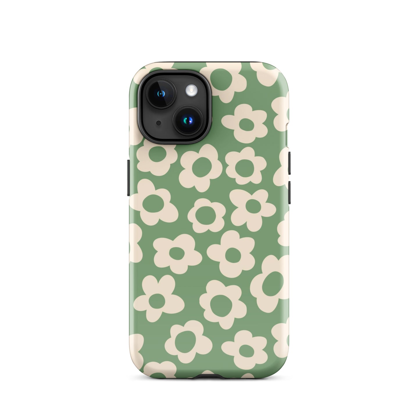 Green Las Flores iPhone Case iPhone 15 Glossy