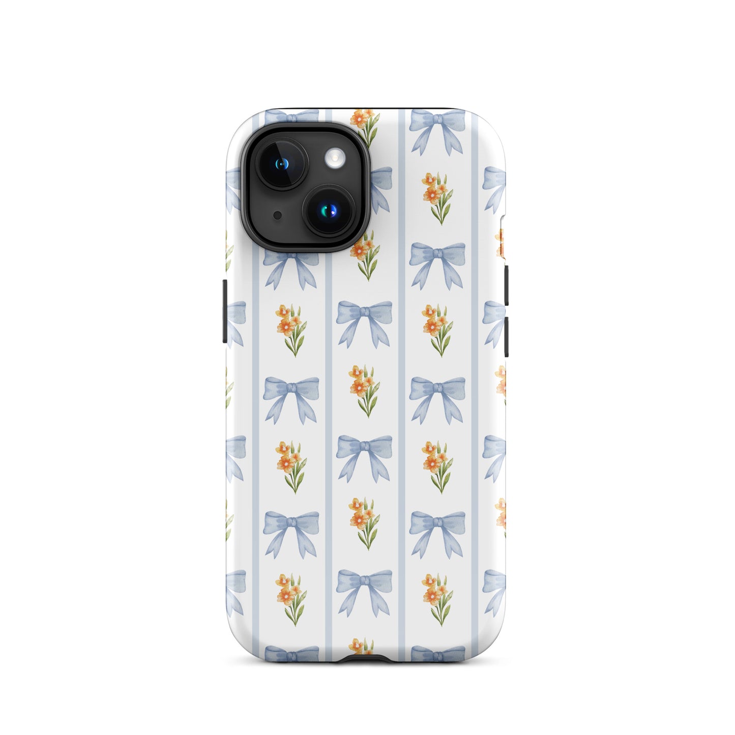 Blue Bows iPhone Case