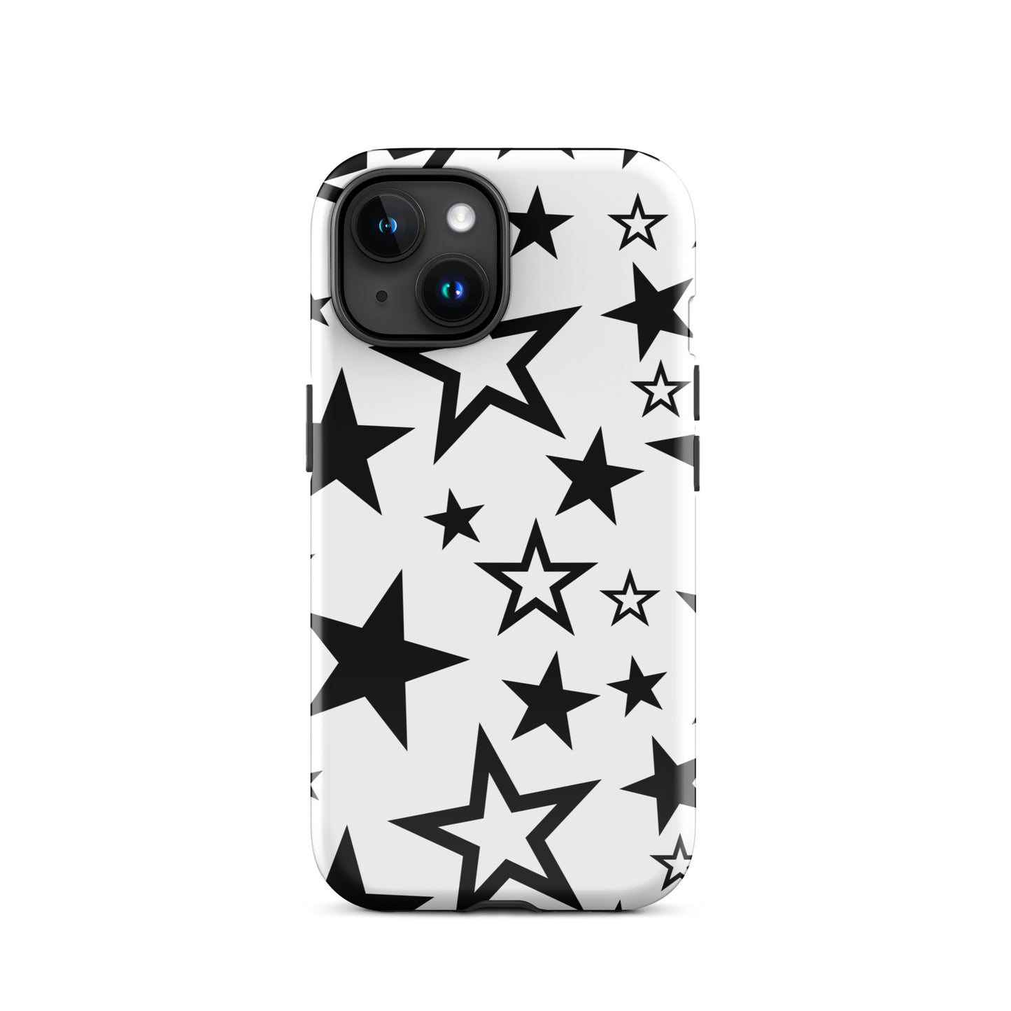 Mono Y2K Stars iPhone Case