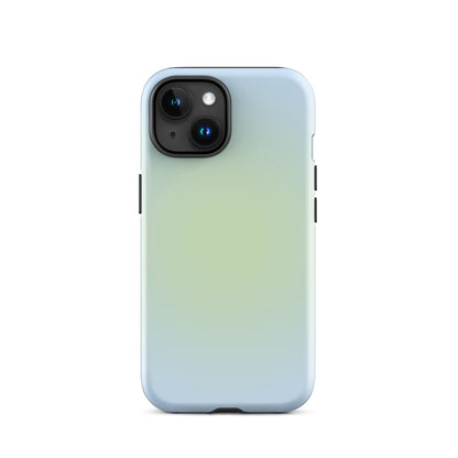 Blue & Green Aura iPhone Case