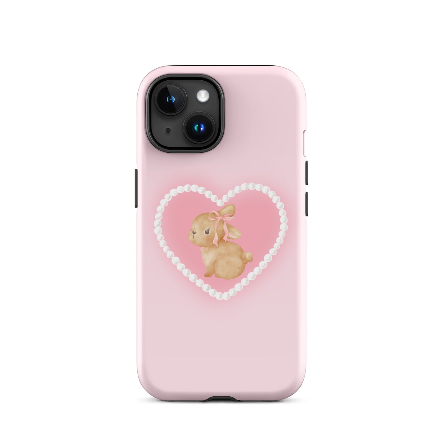 Heart Bunny iPhone Case