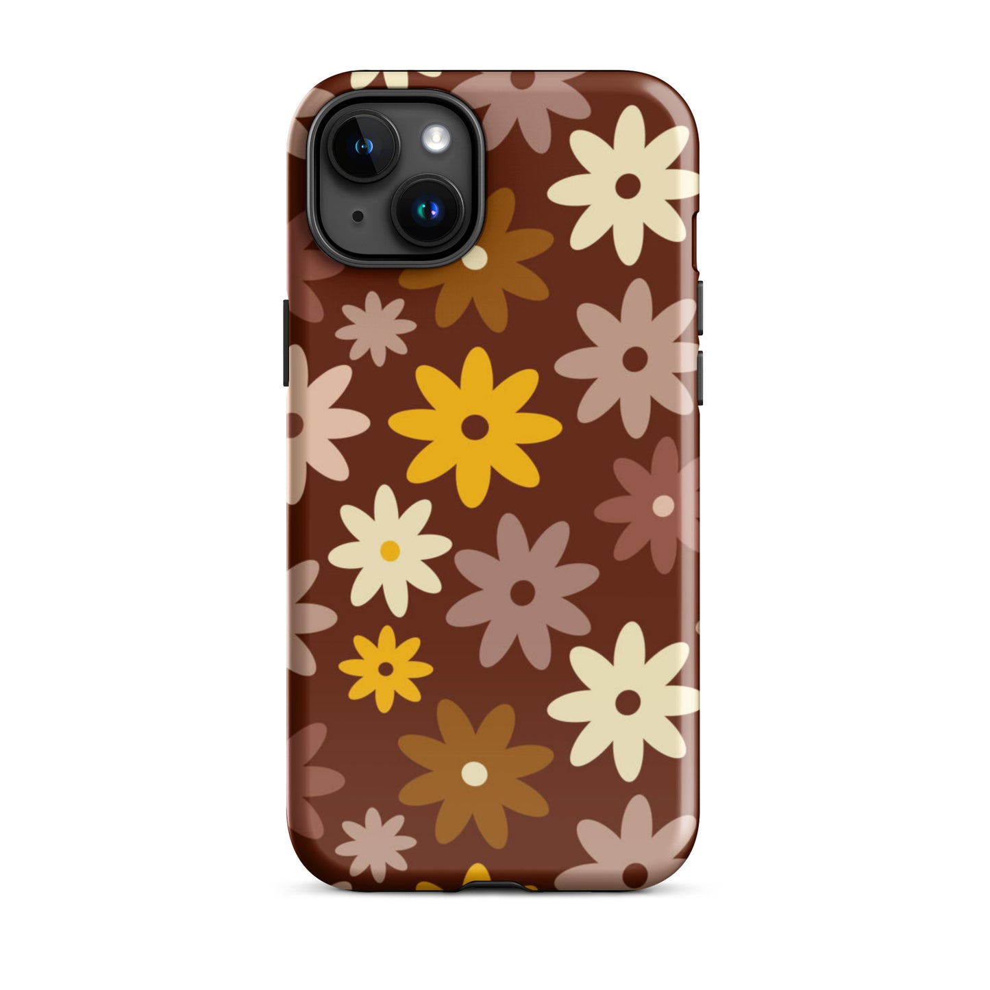 Retro Garden iPhone Case iPhone 15 Plus Glossy