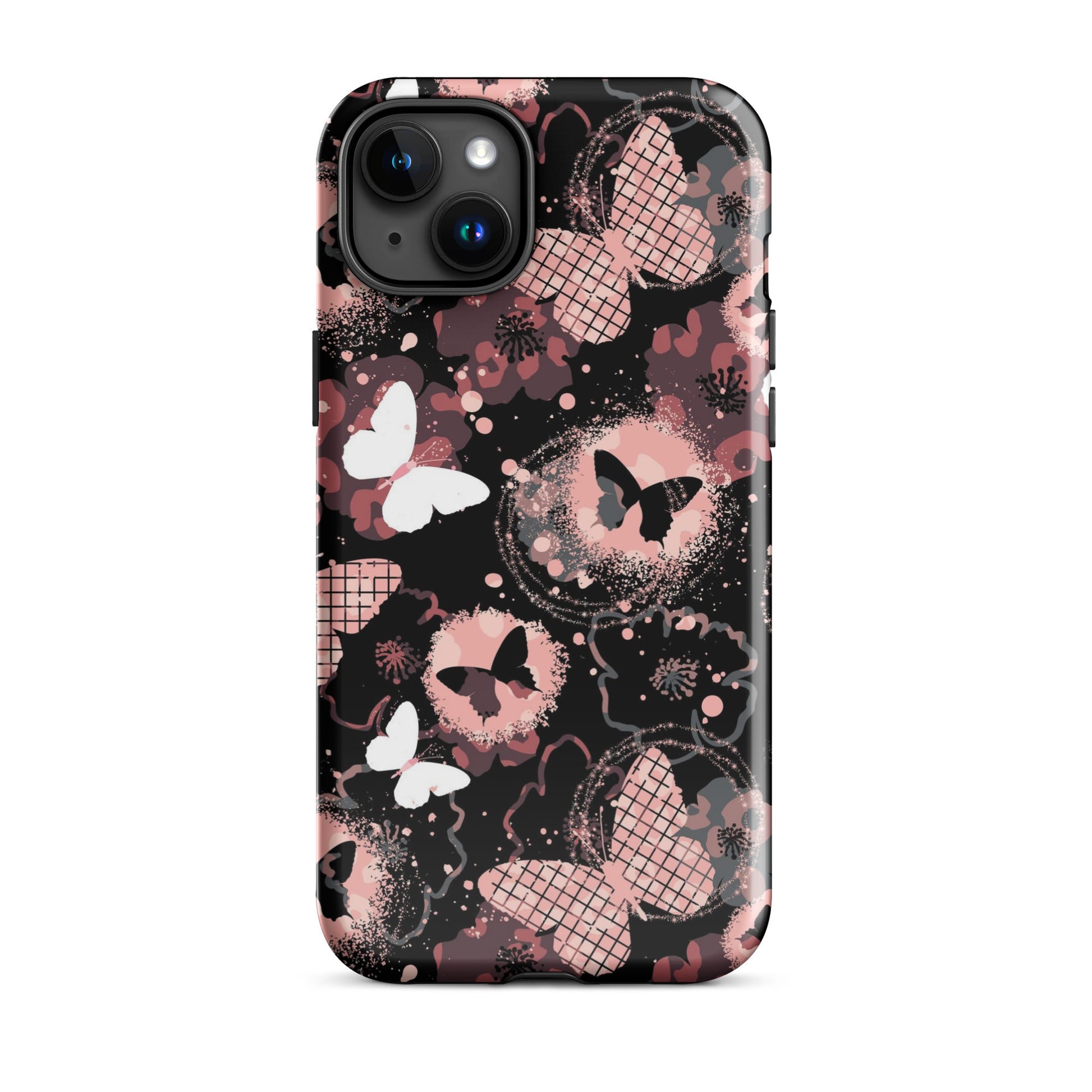 Butterfly Energy iPhone Case Glossy iPhone 15 Plus