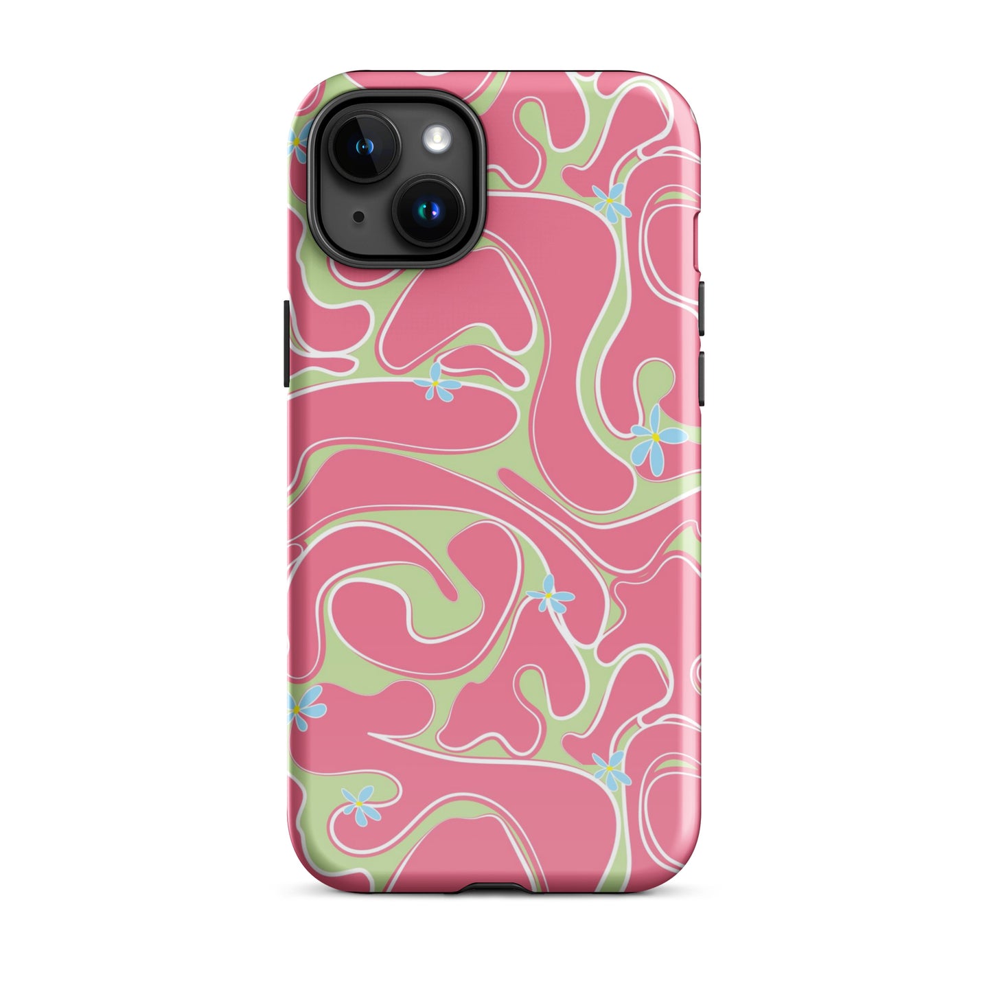 Reef Waves iPhone Case Glossy iPhone 15 Plus