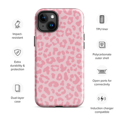 Pink Leopard iPhone Case